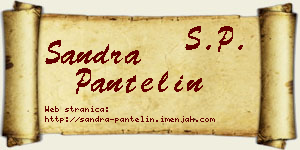 Sandra Pantelin vizit kartica